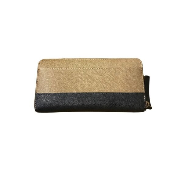 Kate Spade Leather Wallet Women’s Large Brown Black - Picture 2 of 7